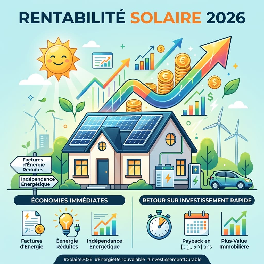 Autoconsommation Solaire en 2026 : Quelle Rentabilité ?
