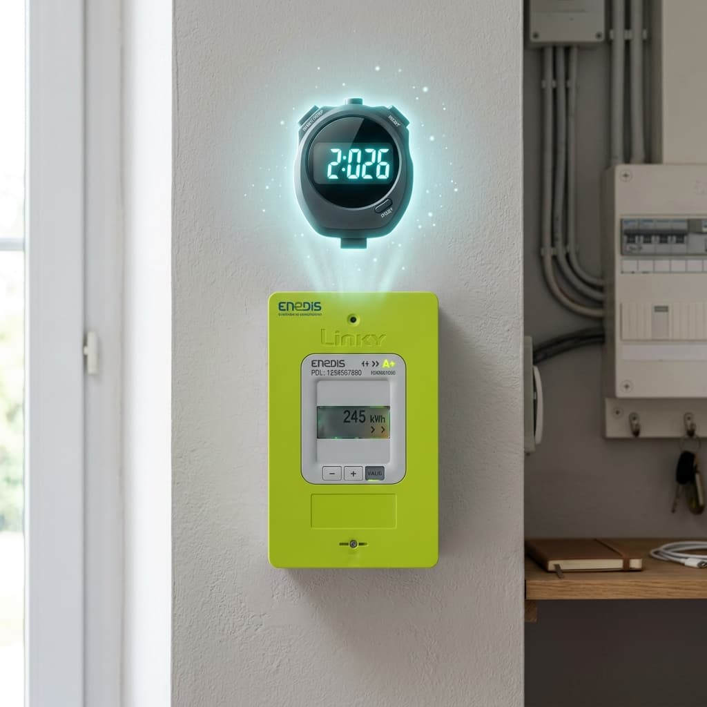 Quel est le délai d'ouverture d'un compteur électrique en 2026 ?
