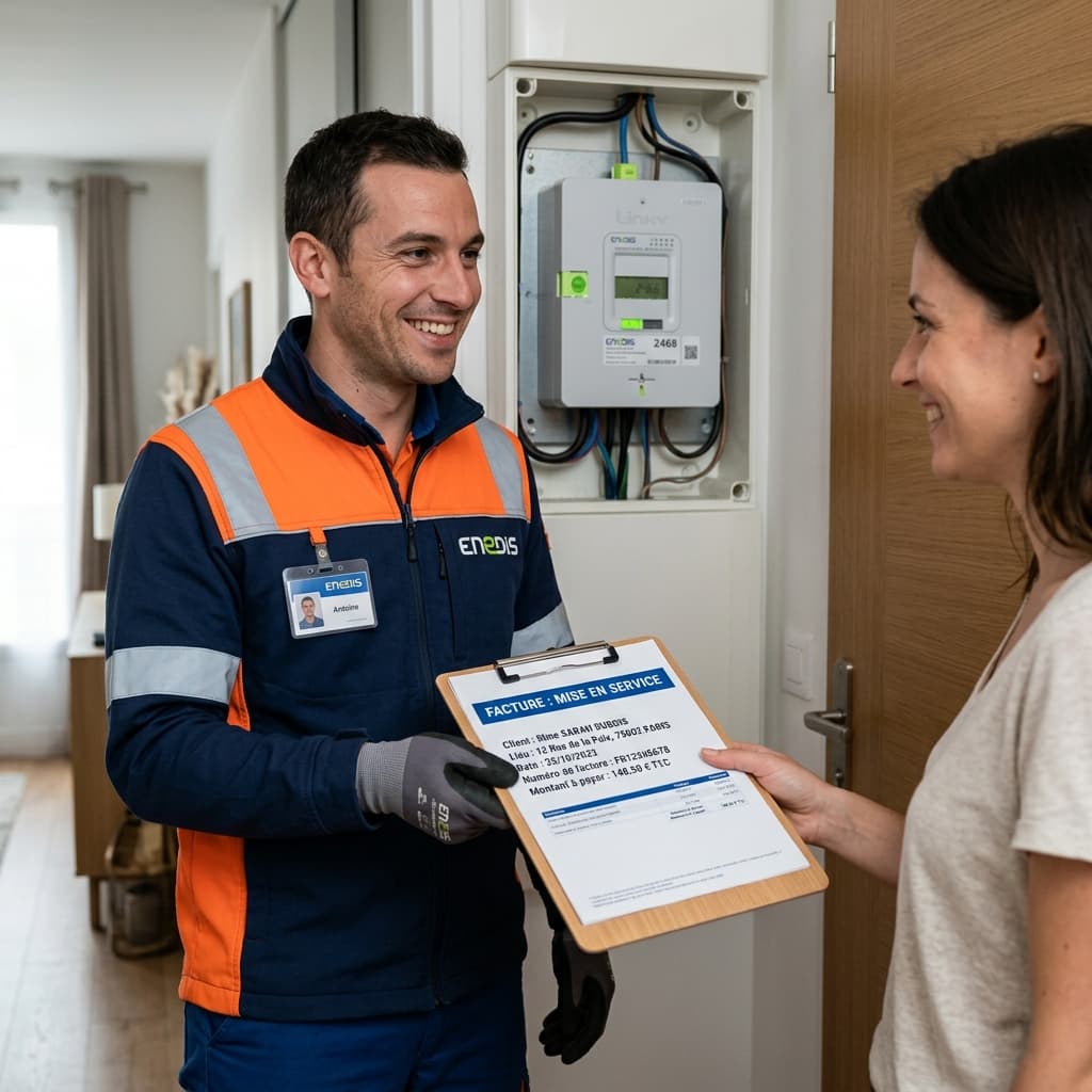 Frais de mise en service Enedis et GRDF : les tarifs applicables en 2026