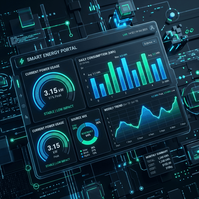Interface du portail Enedis Connect pour le dépôt du dossier de raccordement