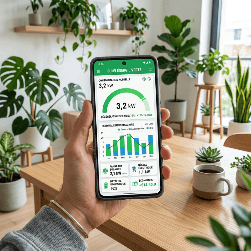 Interface et espace client de Mint Énergie expert