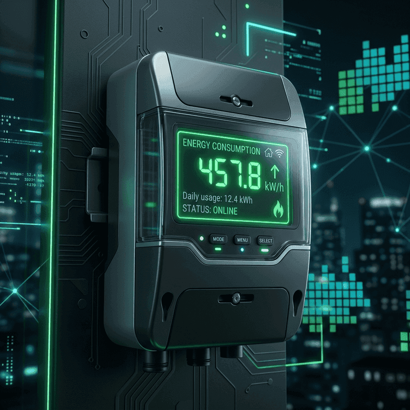Lecture de l'index sur un compteur Linky Enedis