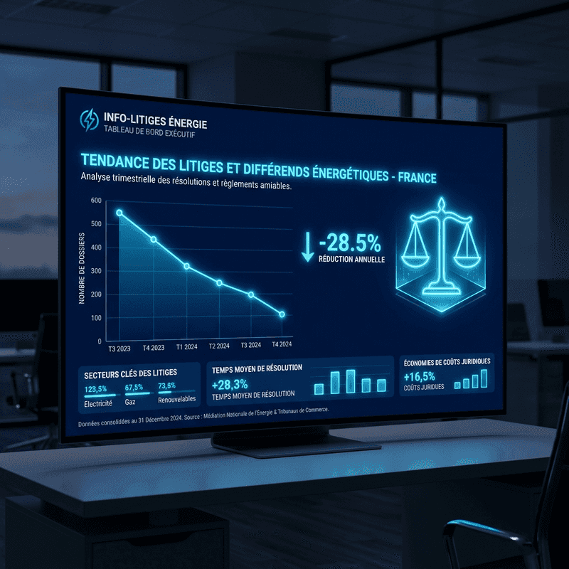 Graphiques représentant la baisse des litiges expert
