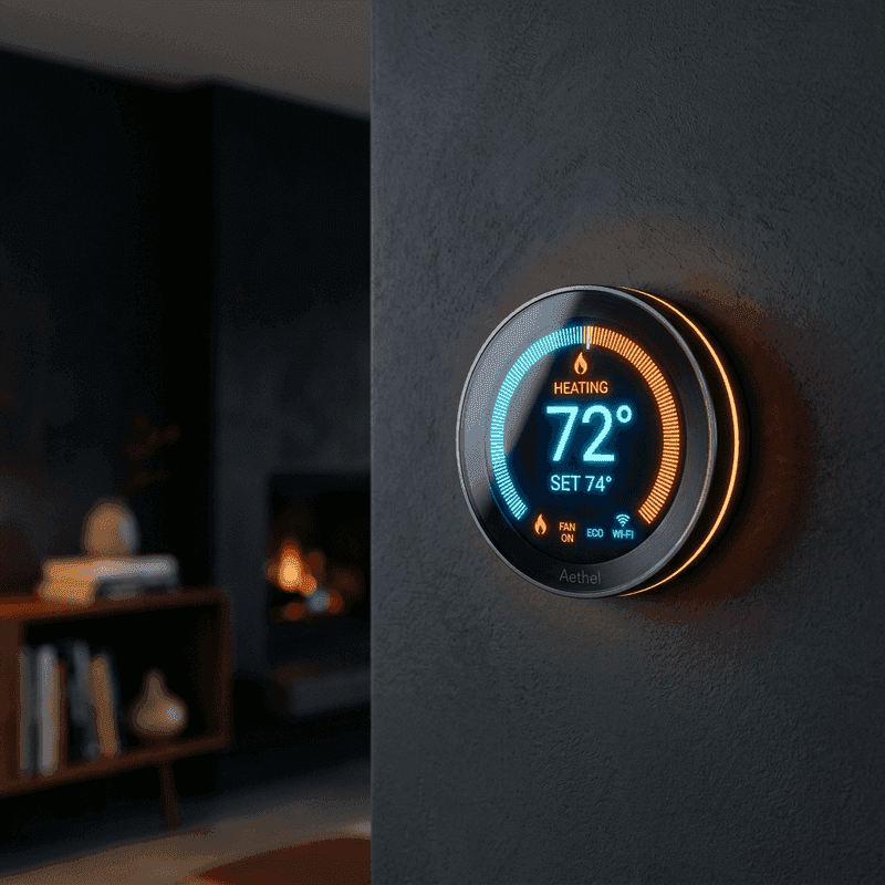 Un thermostat connecté pour optimiser la consommation pendant les heures creuses diurnes