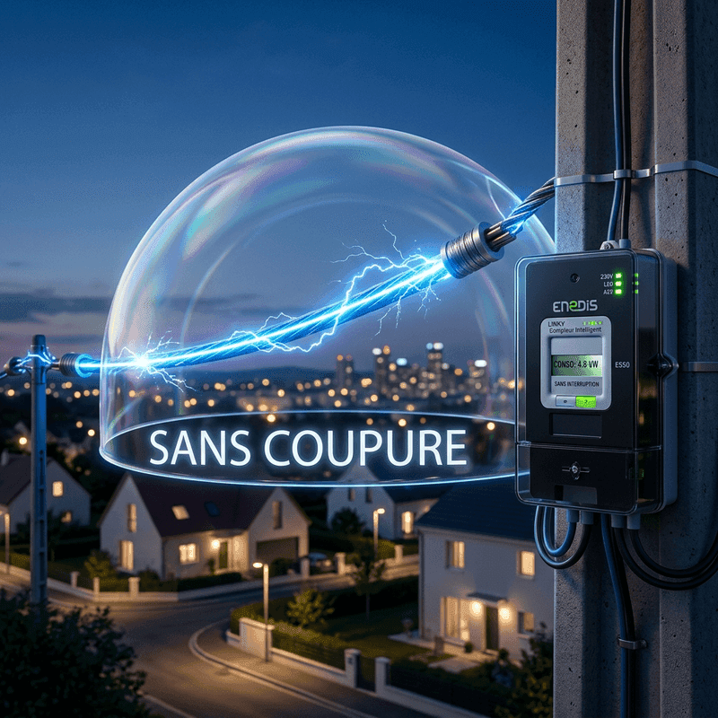 Visualisation d'un changement de fournisseur d'énergie simple et rapide